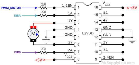 circuit motor 3 s