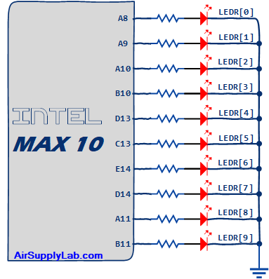 ConnBtwLEDsAndMax10