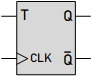 T FlipFlop Symbol