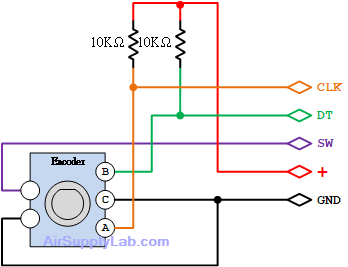 Keyes KY 040 Schematic